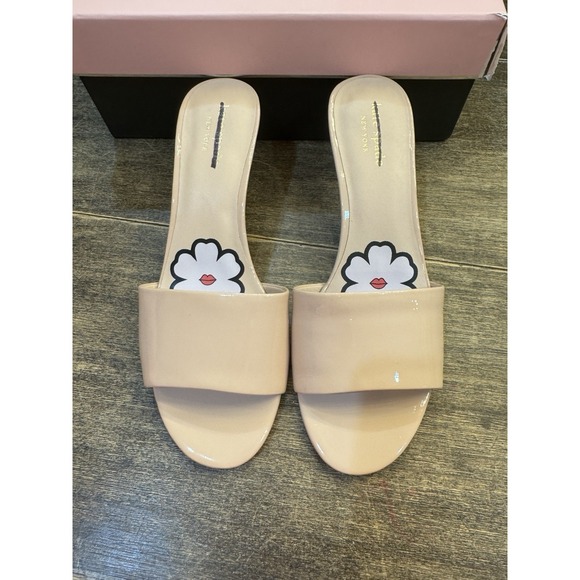 KATE SPADE New York Women's Size 7 Savvi Heeled Sandal, Tusk NEW - Picture 8 of 14